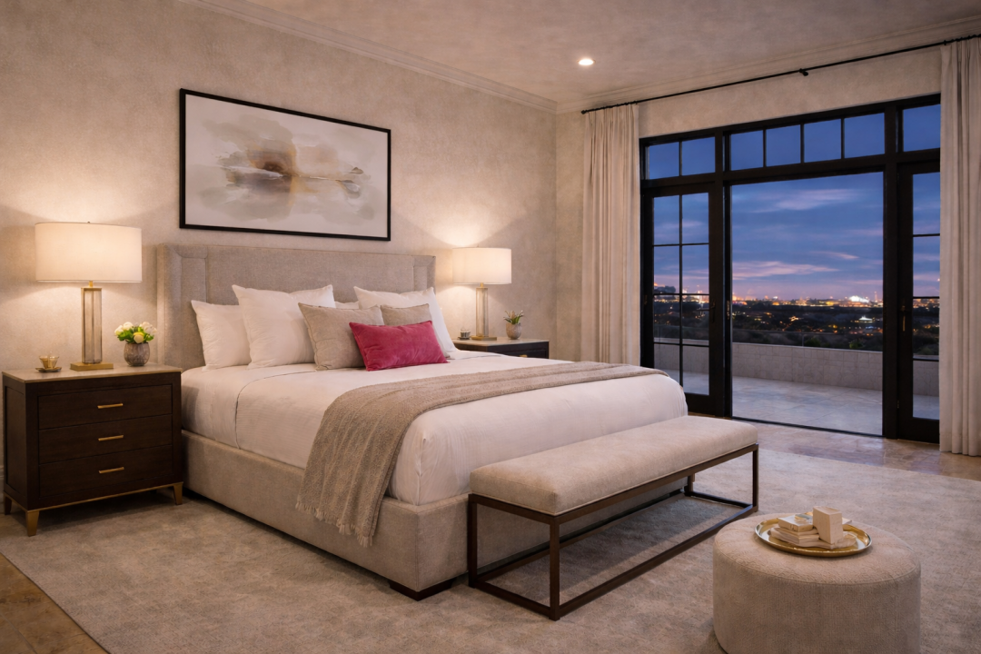 glam life group bedroom
