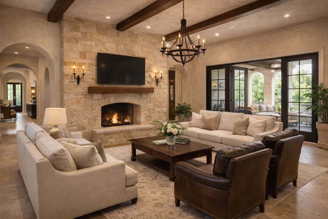 sugar land luxury living room